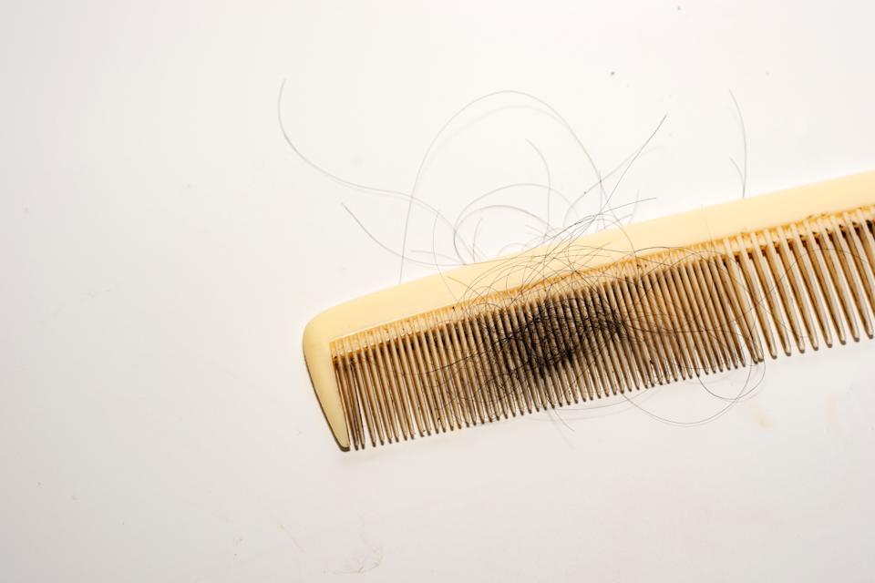not cleaning the comb