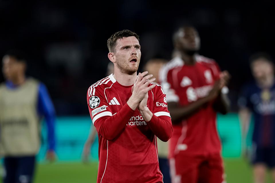 Robertson left Liverpool after the season